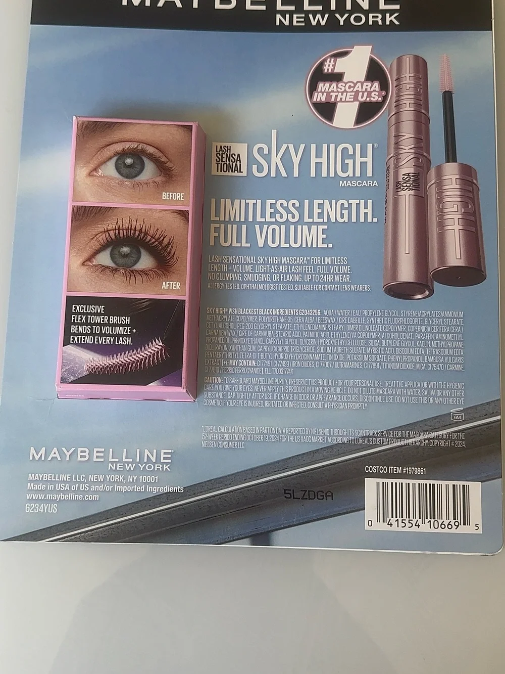 Maybelline lash sensational
